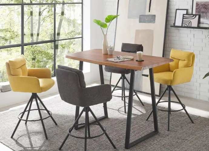 stool, bar stool, modern bar stool, bar stool with swivel, microfiber bar stool.