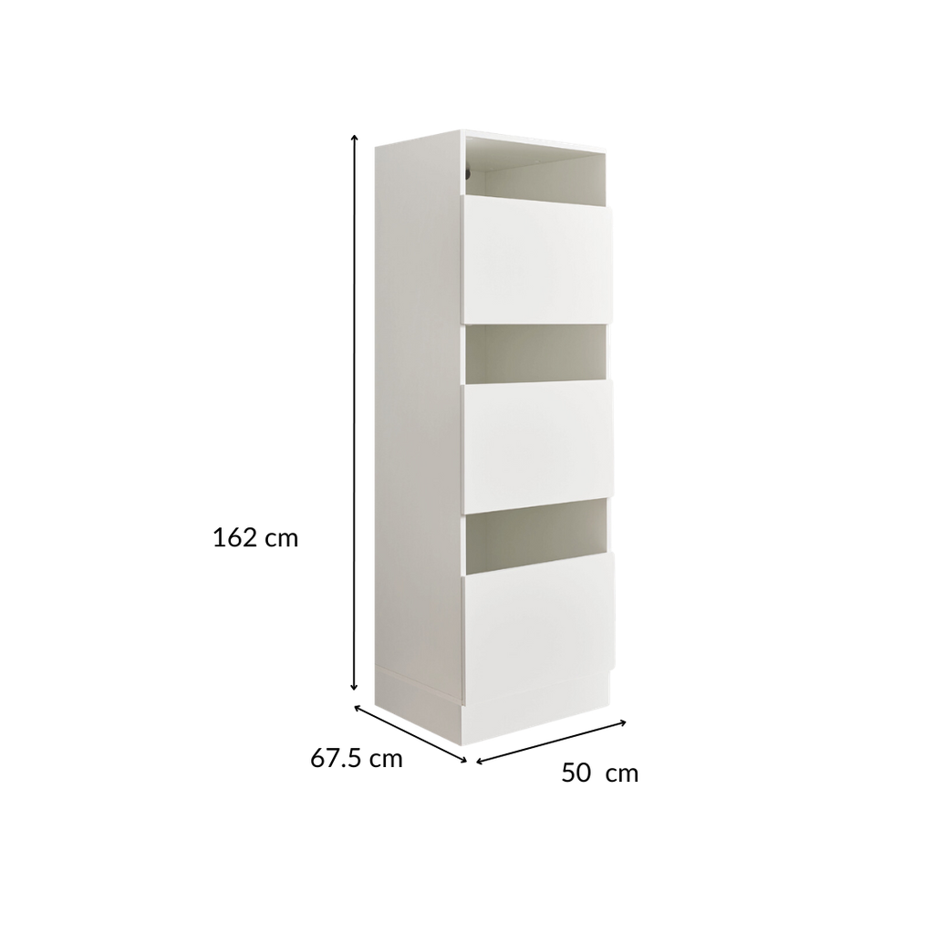 Laundry hamper cabinet