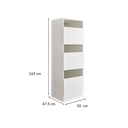 Laundry hamper cabinet