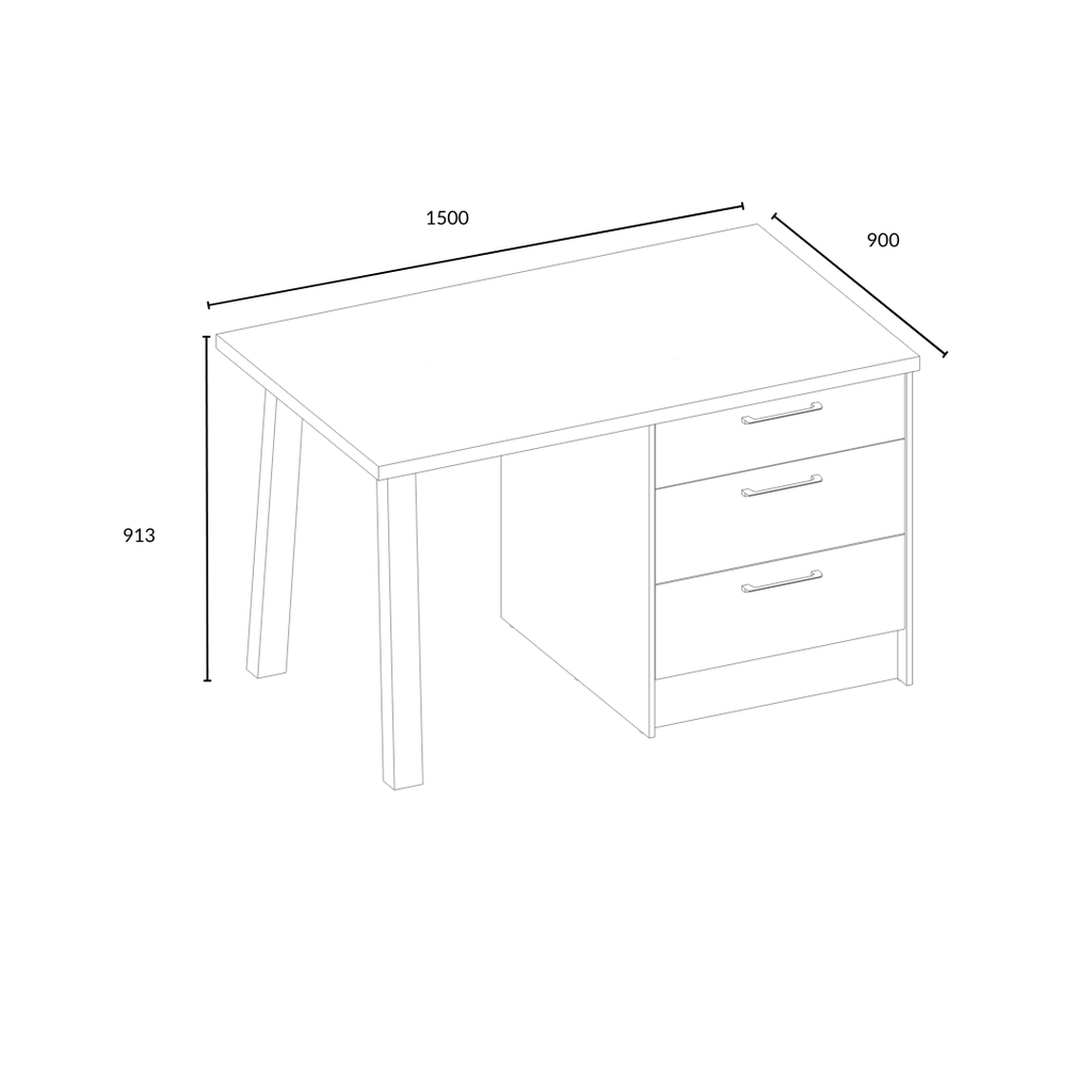 Turin kitchen island element