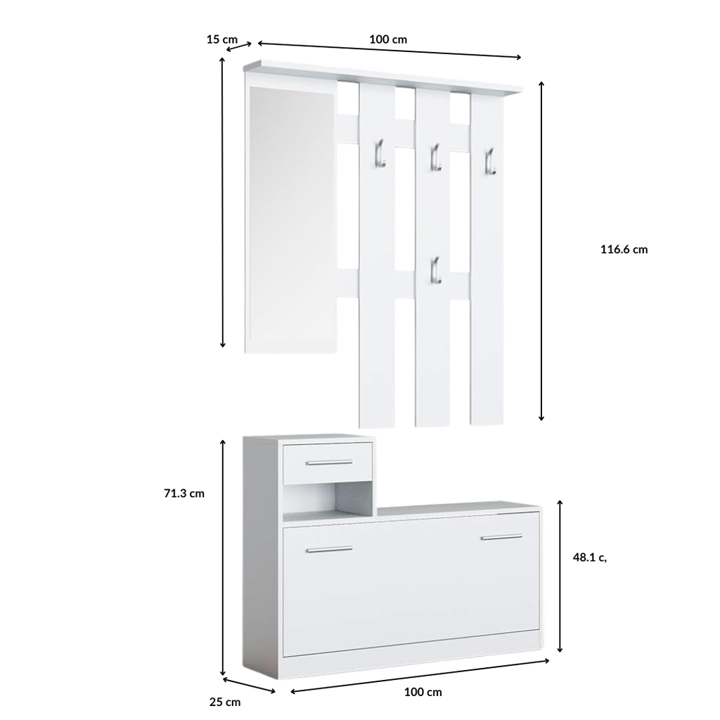 Vera wall unit
