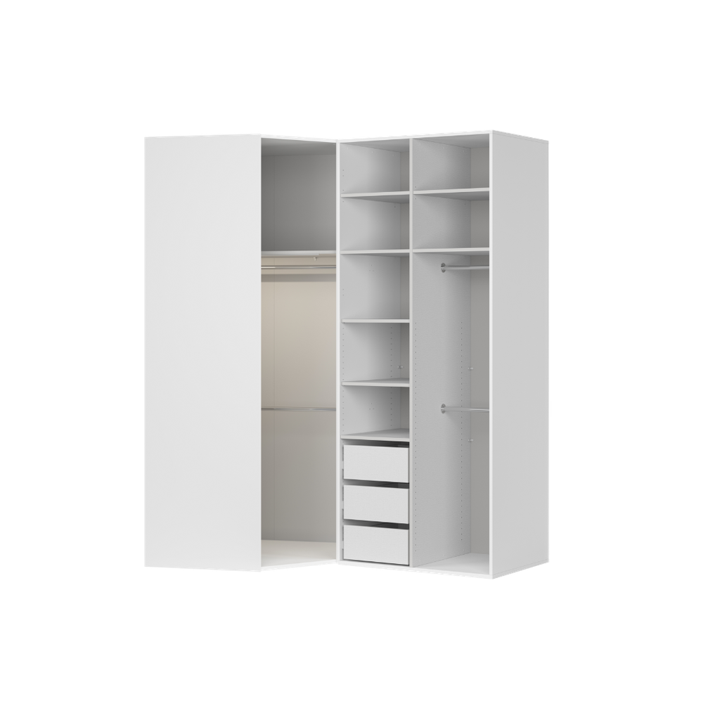 Flex corner wardrobe 203 cm