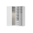 Flex corner wardrobe 203 cm