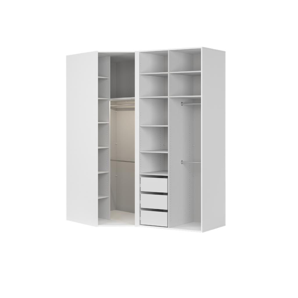 Flex corner wardrobe 203 cm