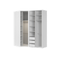 Flex corner wardrobe 203 cm