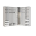 Flex corner wardrobe 253/223 cm