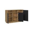 Zenda cabinet 150 cm three-door with shelf  