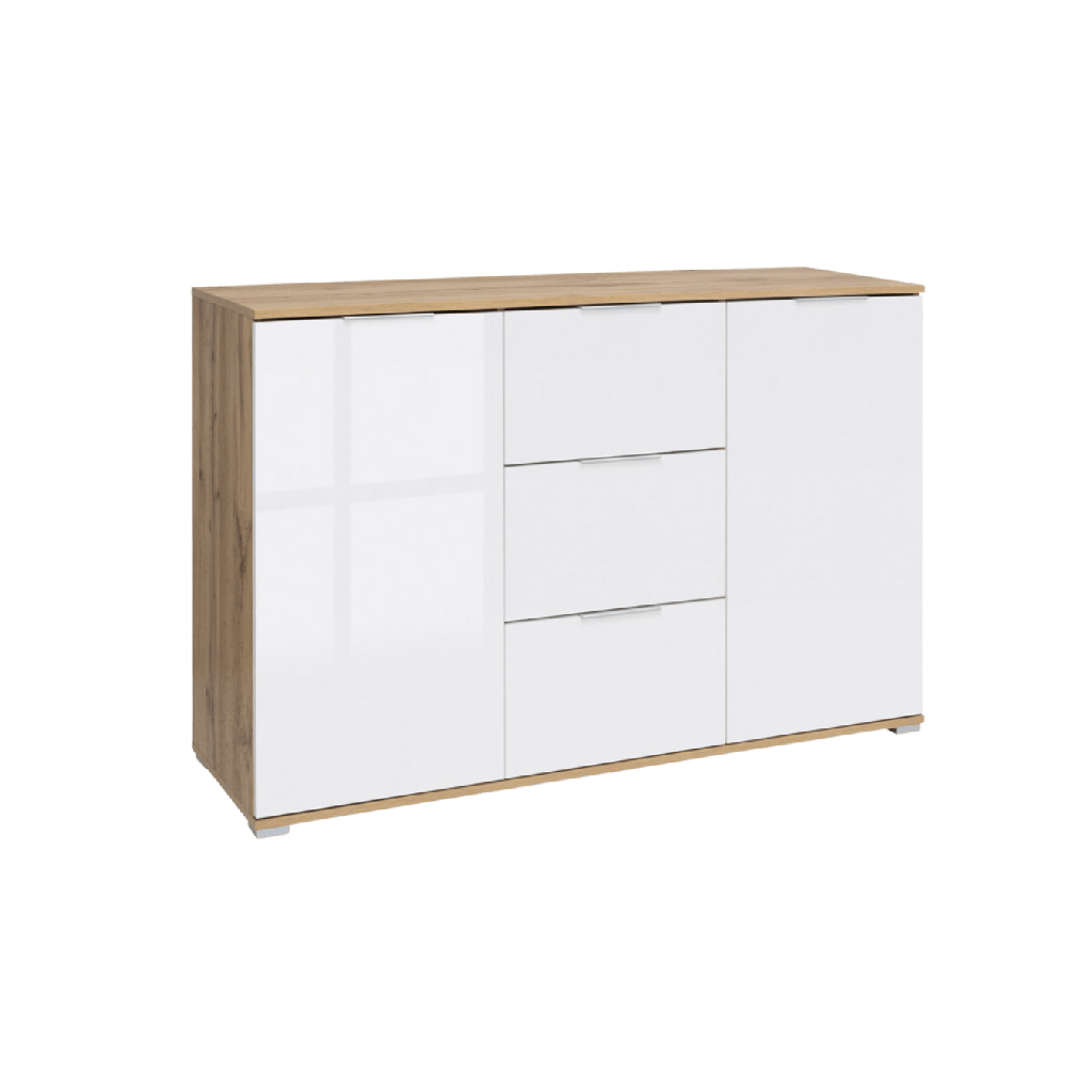 Zele chest of drawers 135 cm with 2 doors and 3 drawers