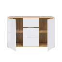 Zele chest of drawers 135 cm with 2 doors and 3 drawers