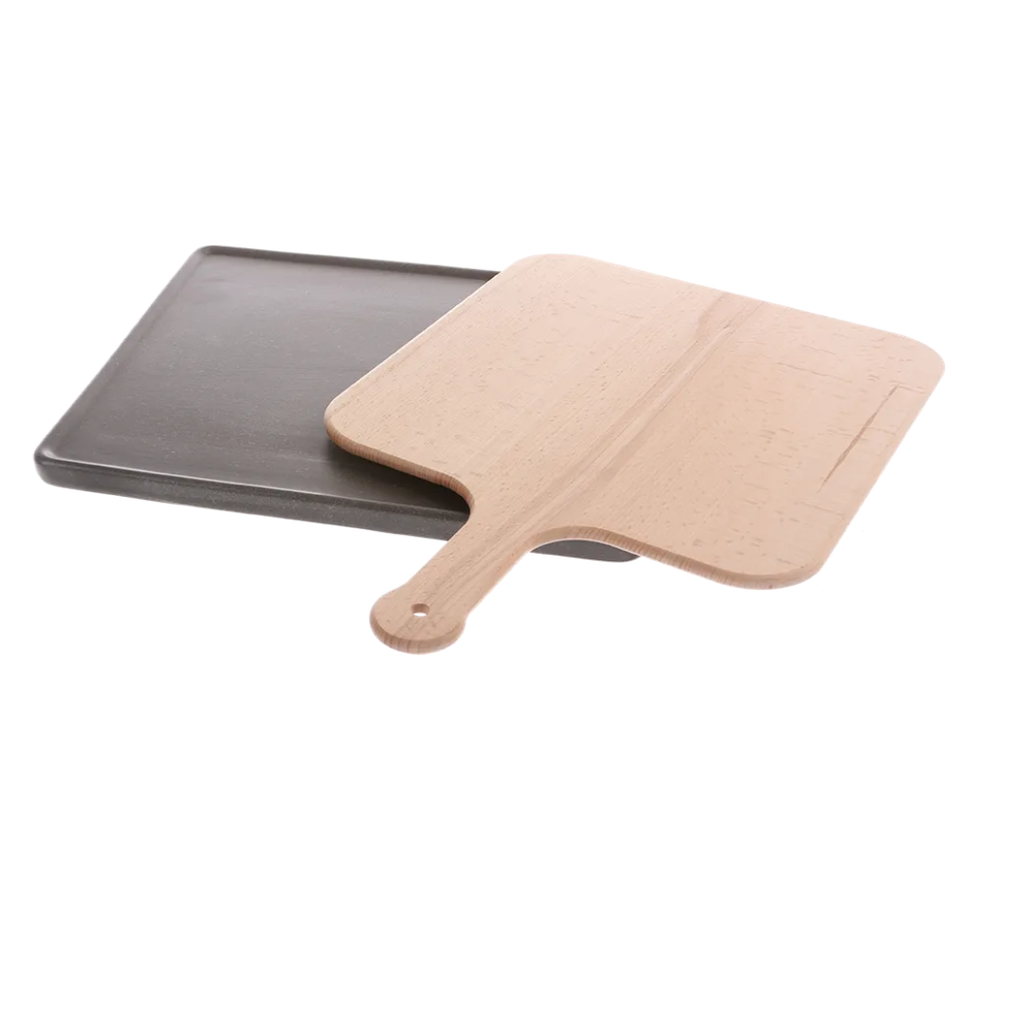 Stone-pizza ceramic baking stone