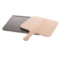 Stone-pizza ceramic baking stone