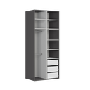 Flex hinged wardrobe 100 cm 