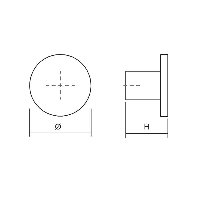 Como 0168 knob
