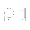 Como 0168 knob