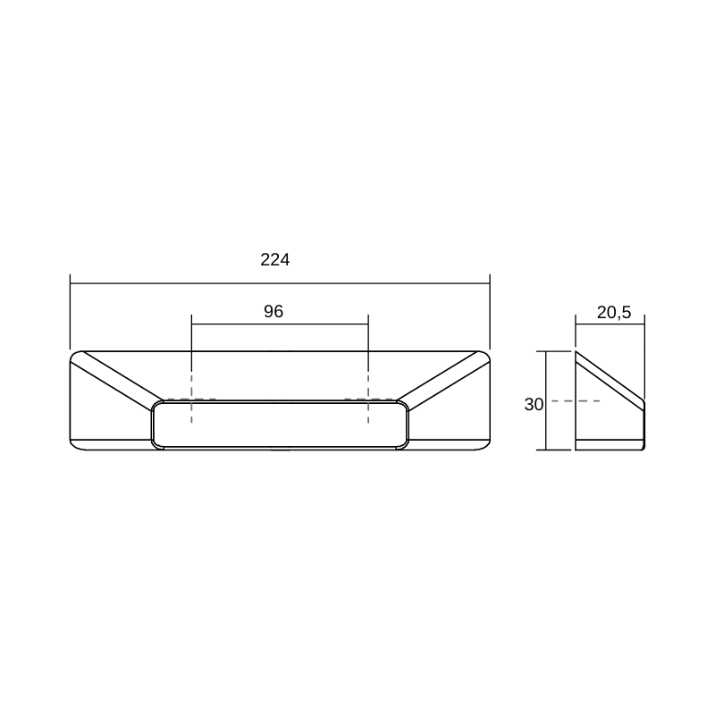 Giga 03877 handle