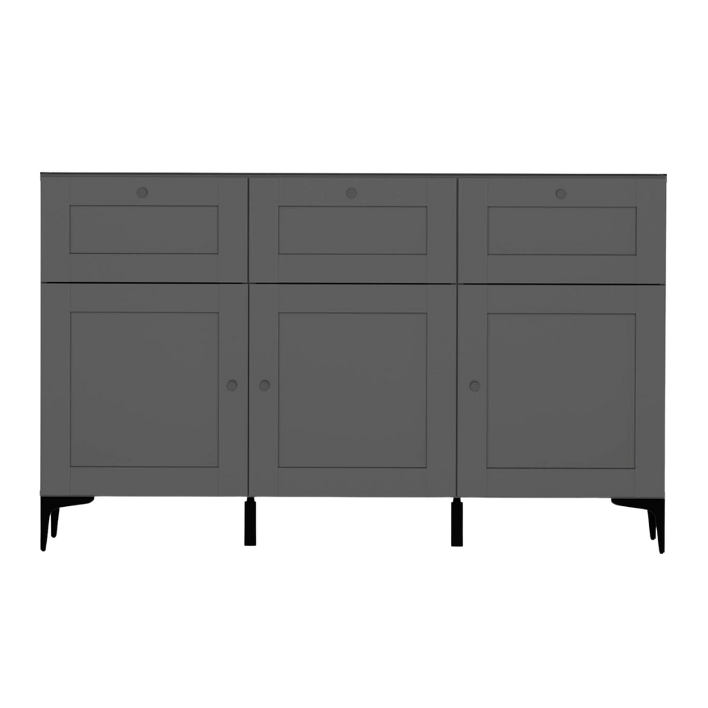 Modeo chest of drawers 150 cm with 2 doors and 3 drawers