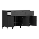 Modeo chest of drawers 150 cm with 2 doors and 3 drawers