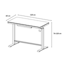 Height adjustable desk