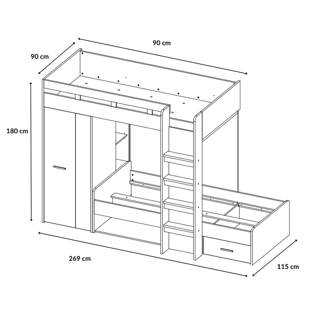 Maxi loft bed