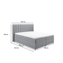 Alaska boxspring bed