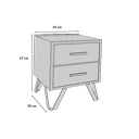Hydra bedside cabinet