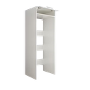 Stacking washing machine cabinet