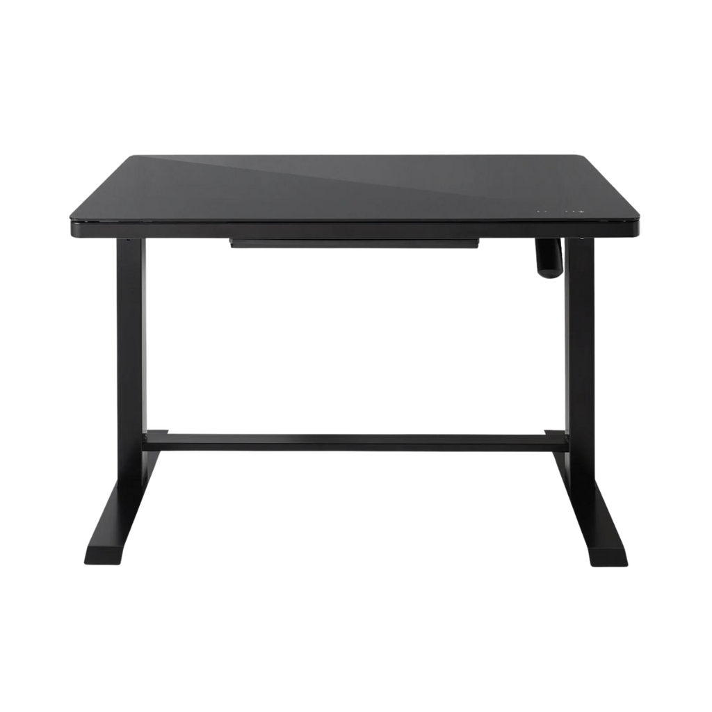 [50249922] Height adjustable electric desk (Black)