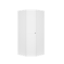 Flex corner wardrobe 103x103 cm