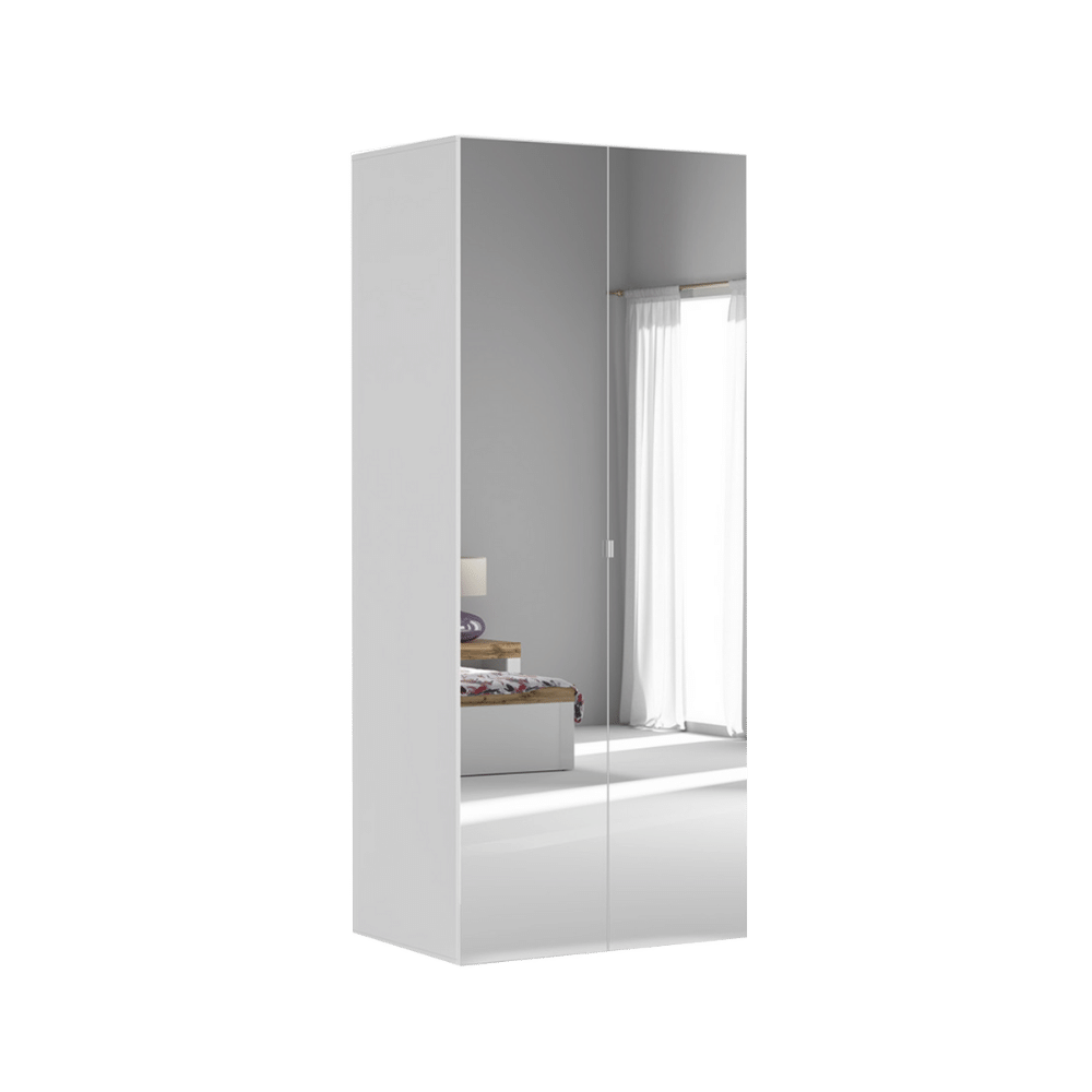 [F57-SZAFA_ZESTAW_142-BI-KPL01] Flex Hinged Wardrobe 100 cm