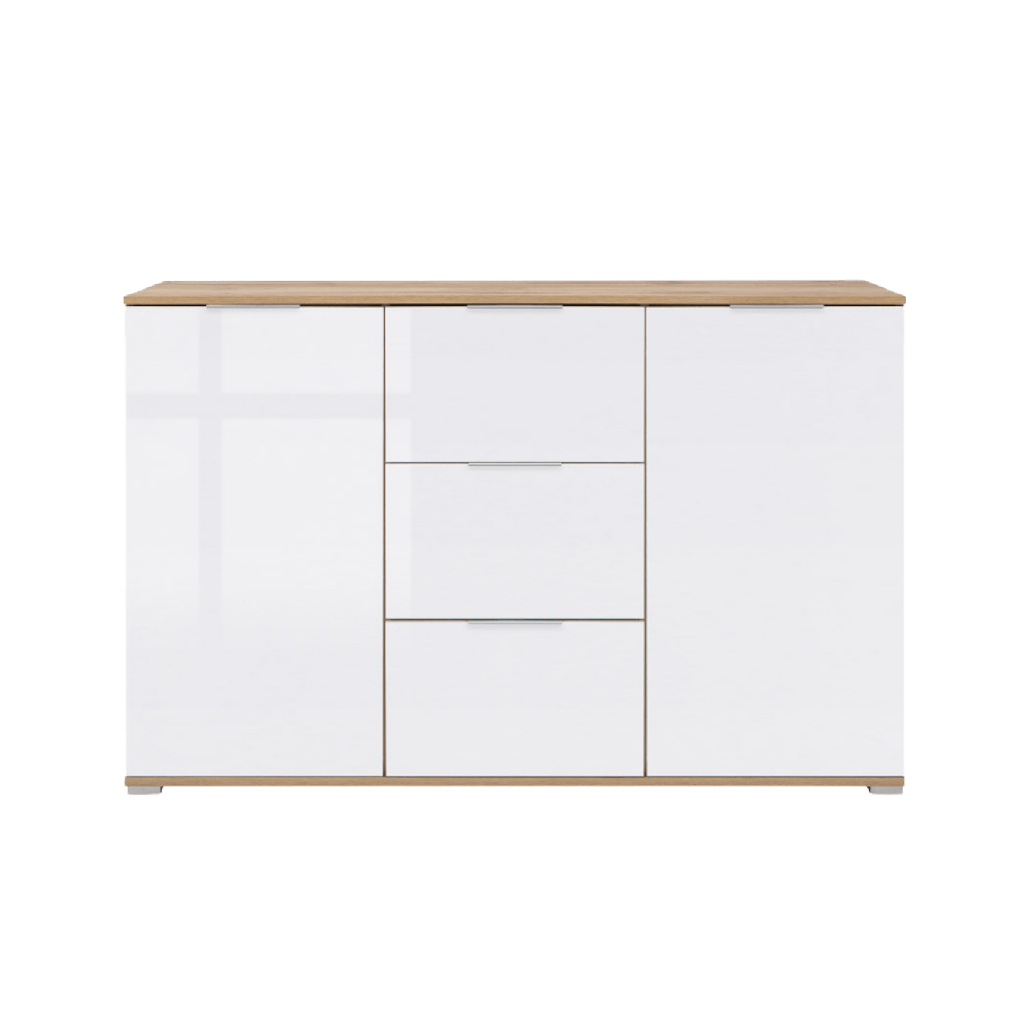 Zele chest of drawers 135 cm with 2 doors and 3 drawers