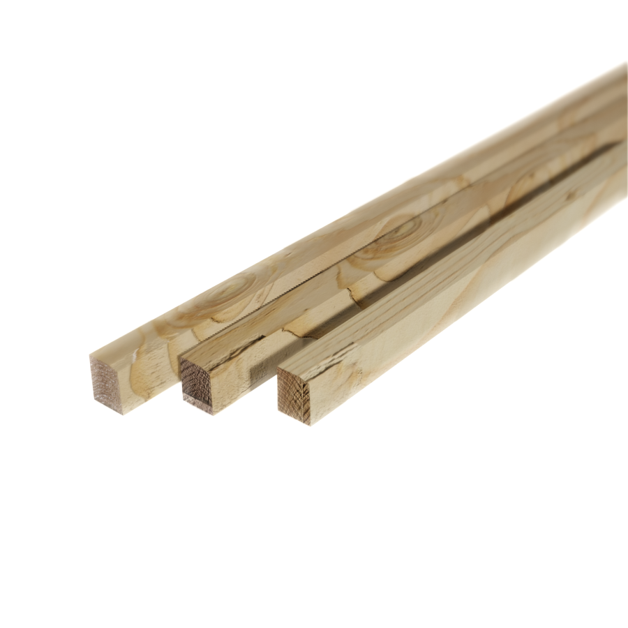 Southern yellow pine timber board  40x40x2450