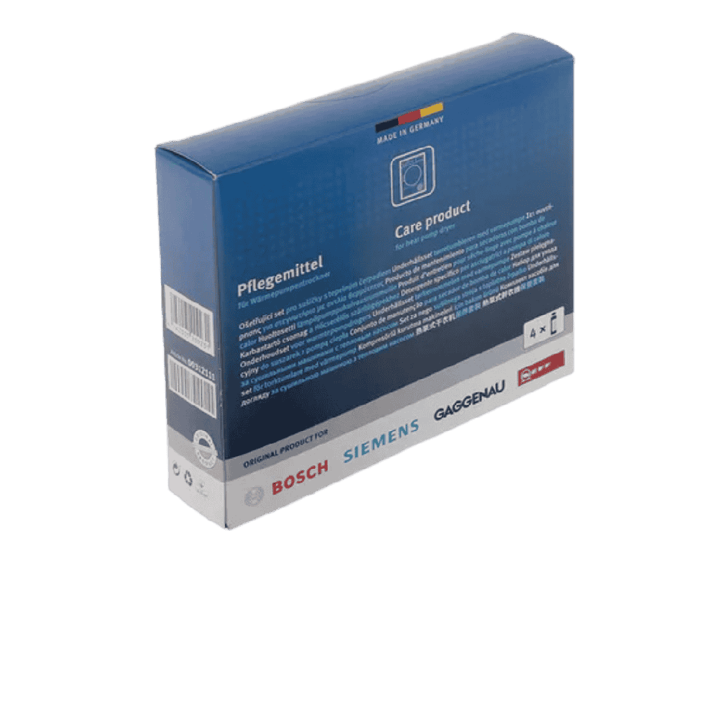 Care set for heat pump dryer 4x125ml