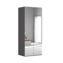 Flex hinged wardrobe 100 cm 