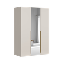 Flex wardrobe three-door  150 cm with mirror, cashmere