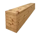 Rough #2 southern yellow pine plank