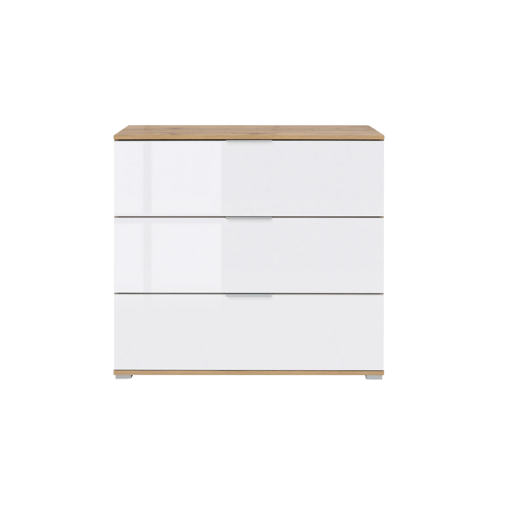 [S383-KOM3S-DWO/BIP-KPL01] Zele chest of drawers 