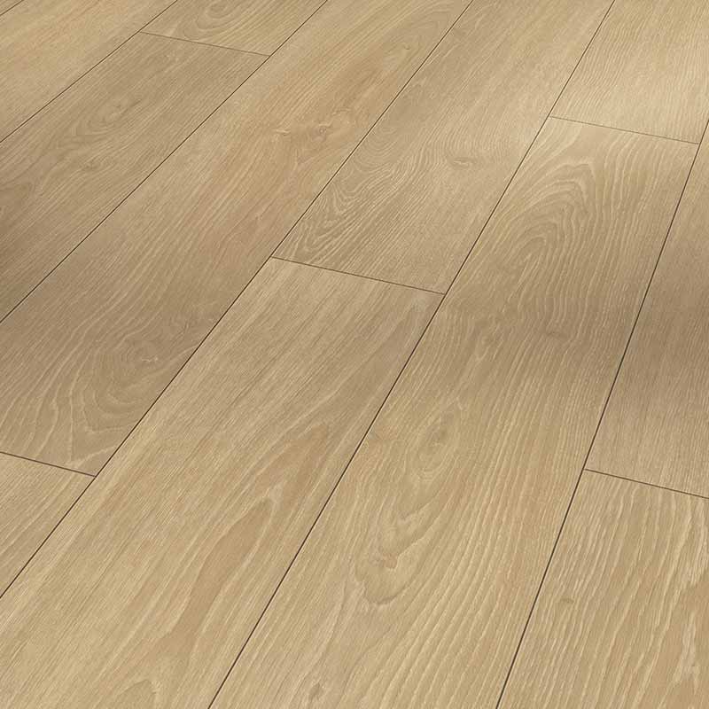 [1601439] Laminate flooring classic 1050 wide plank natural matt texture (Ocean skyline pearl grey, Without joint)