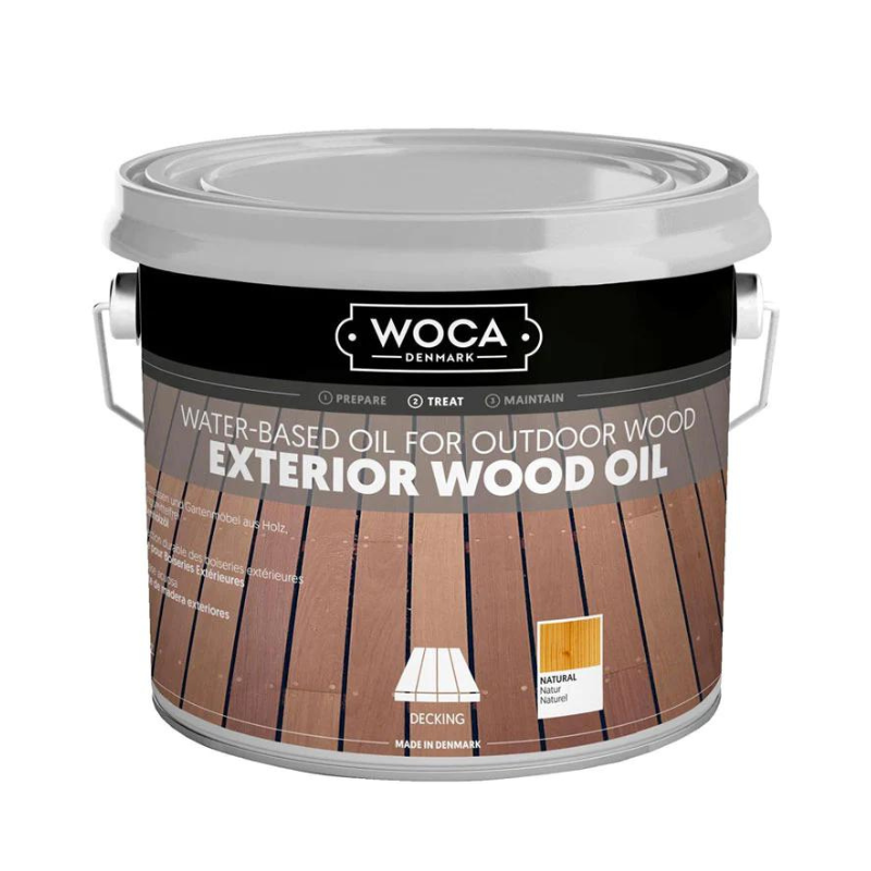 [617951A] WOCA exterior oil (Natural, 2.5)