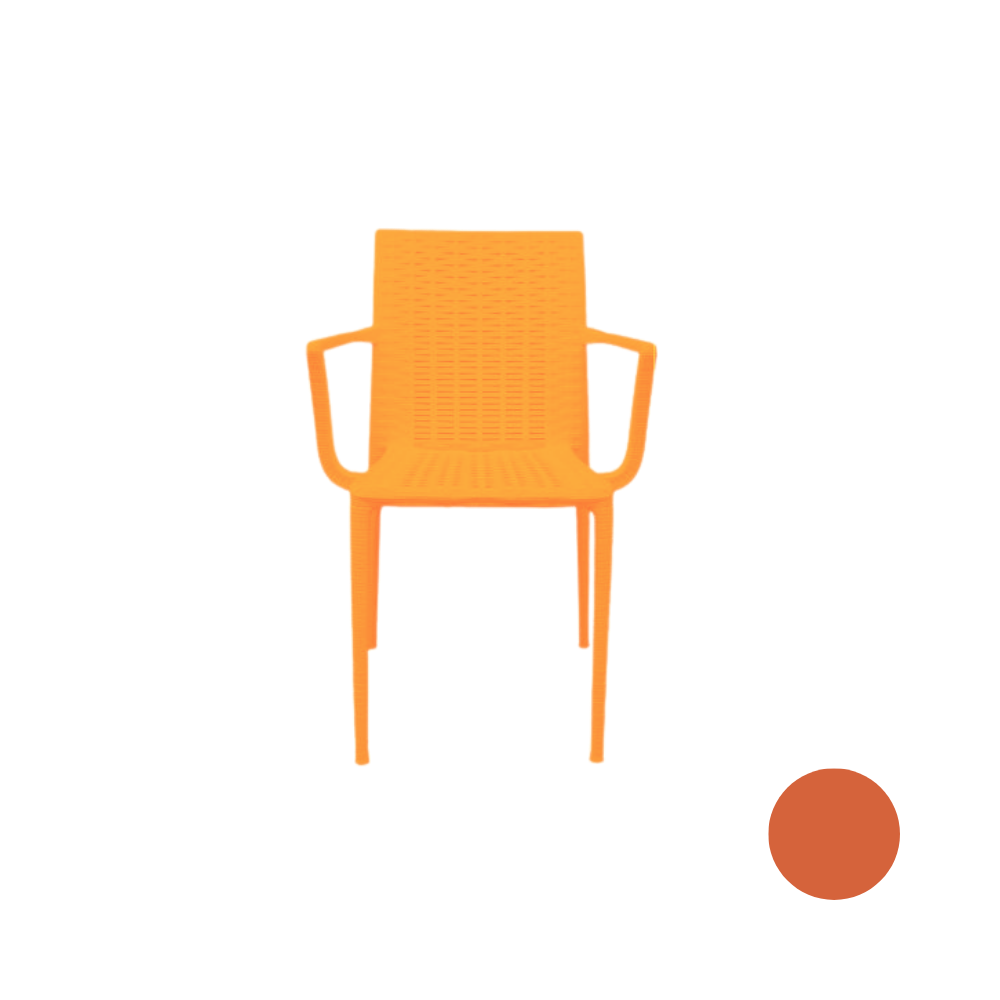 [131.33/A] Tracy B chair (Orange)
