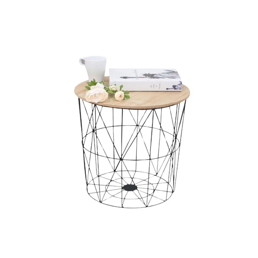 [HALM/LAW_MARIFFA_A6F84D] Mariffa table (Black natural)