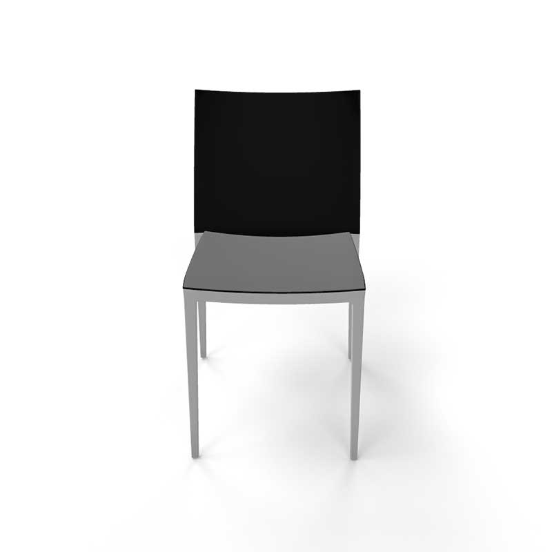 [36.10/IEA] Over chair upholstered (Black)