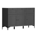 Modeo chest of drawers 150 cm with 3 doors and 3 drawers