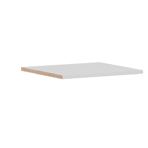Flex shelf for hinged wardrobe