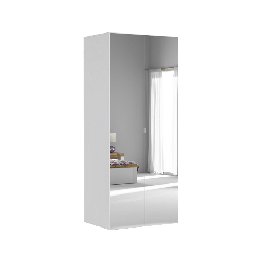 [F57-SZAFA_ZESTAW_142-BI-KPL01] Flex hinged wardrobe 100 cm 